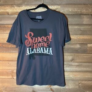 T-Shirt Lynyrd Skynyrd Sweet Home Alabama Charcoal Gray Size Medium Unisex